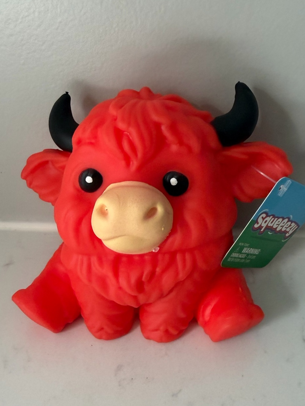 Target Red Highland Cow Squeaky Plush